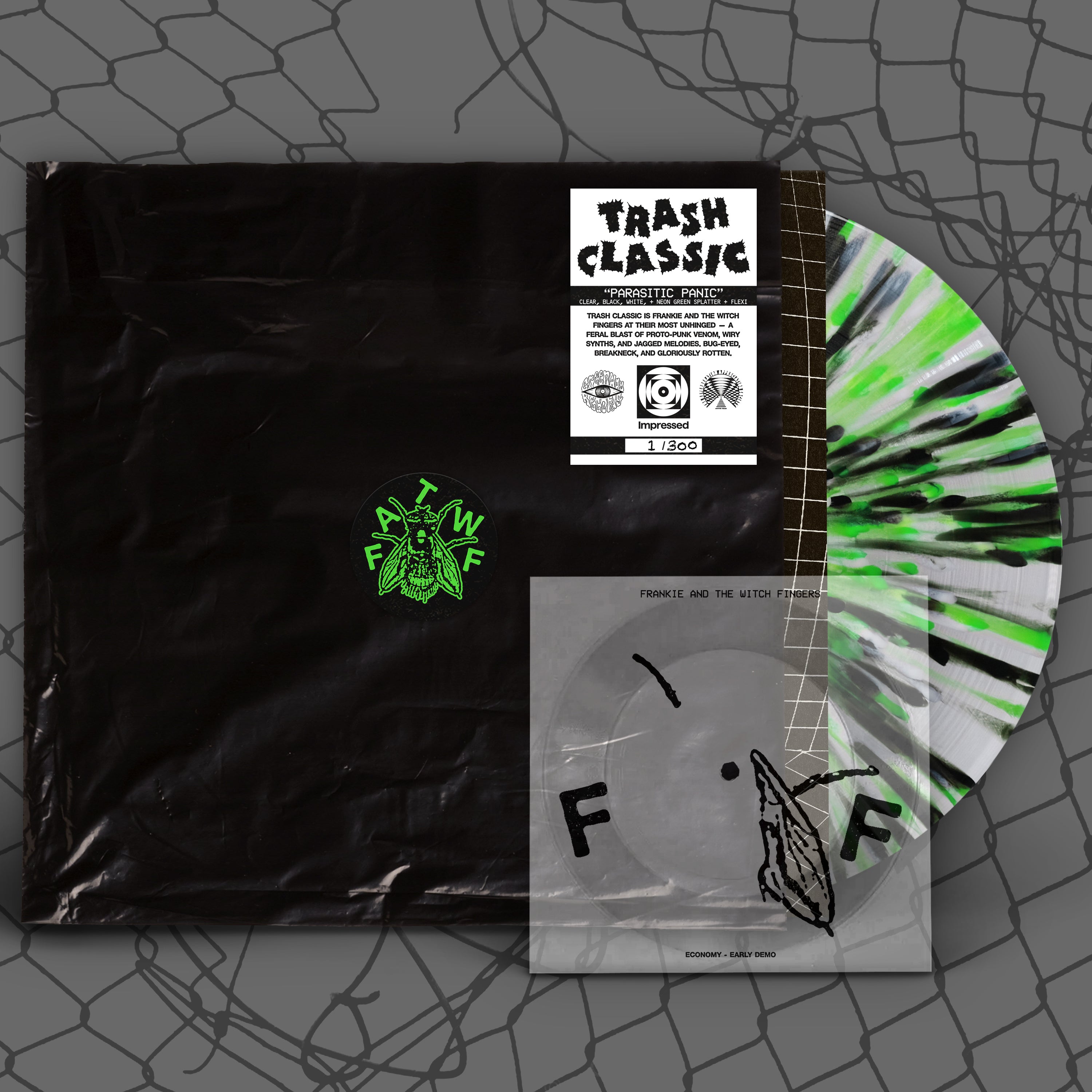 Frankie & The Witch Fingers - Trash Classic - 'Parasitic Panic' Vinyl LP + Flexi Disc