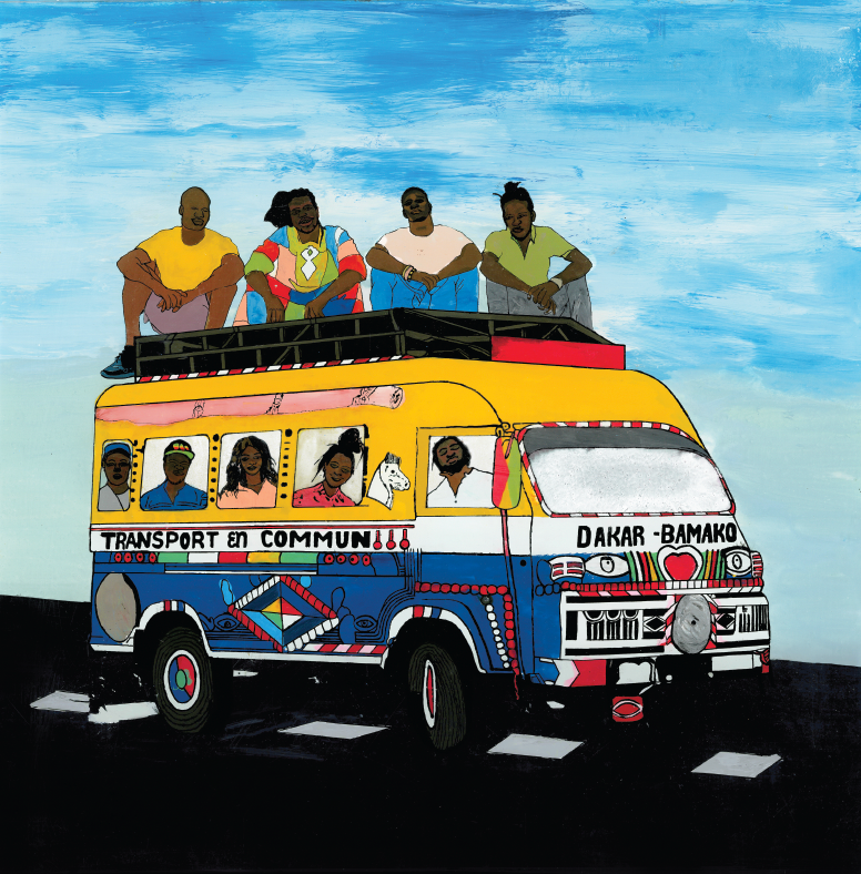 Front Jacket Cover Ausecuma Beats Dakar Bamako