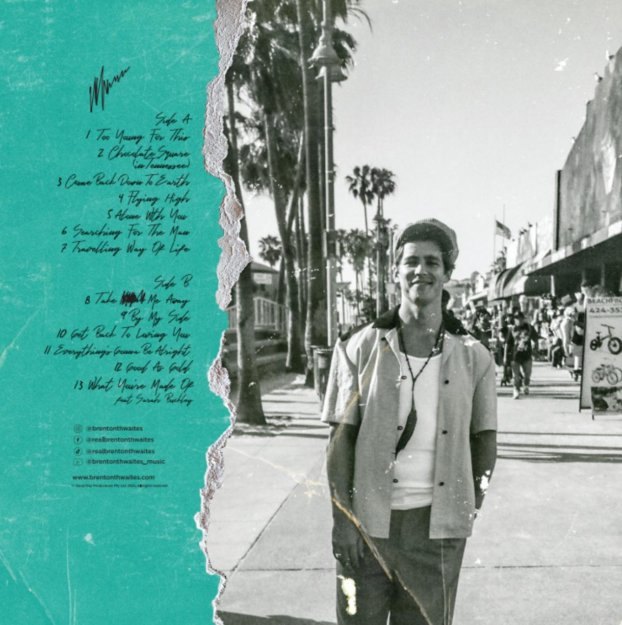 Brenton Thwaites - Searching For The Man - Vinyl LP