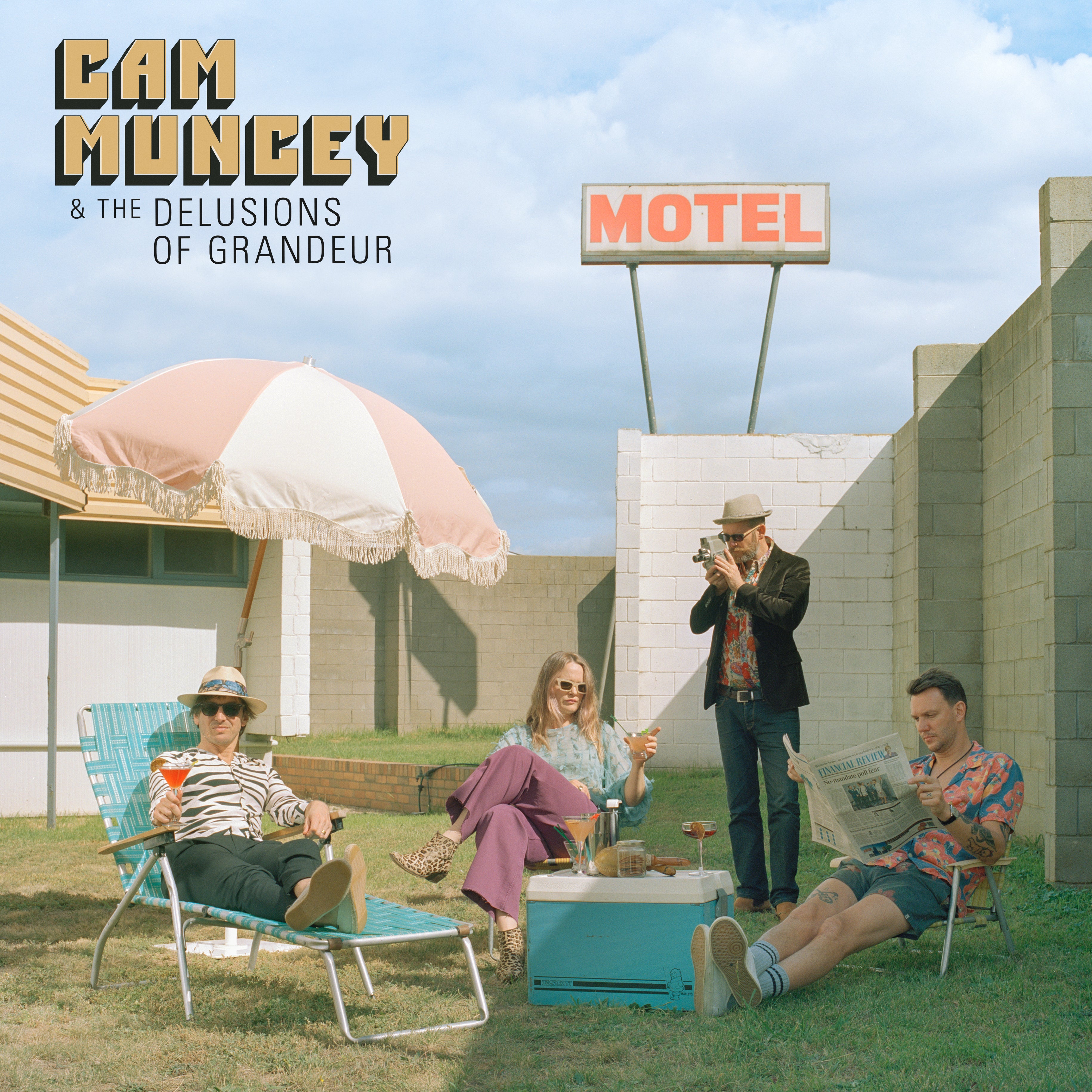 Cam Muncey & the Delusions of Grandeur - SELF-TITLED Exclusive Vinyl LP