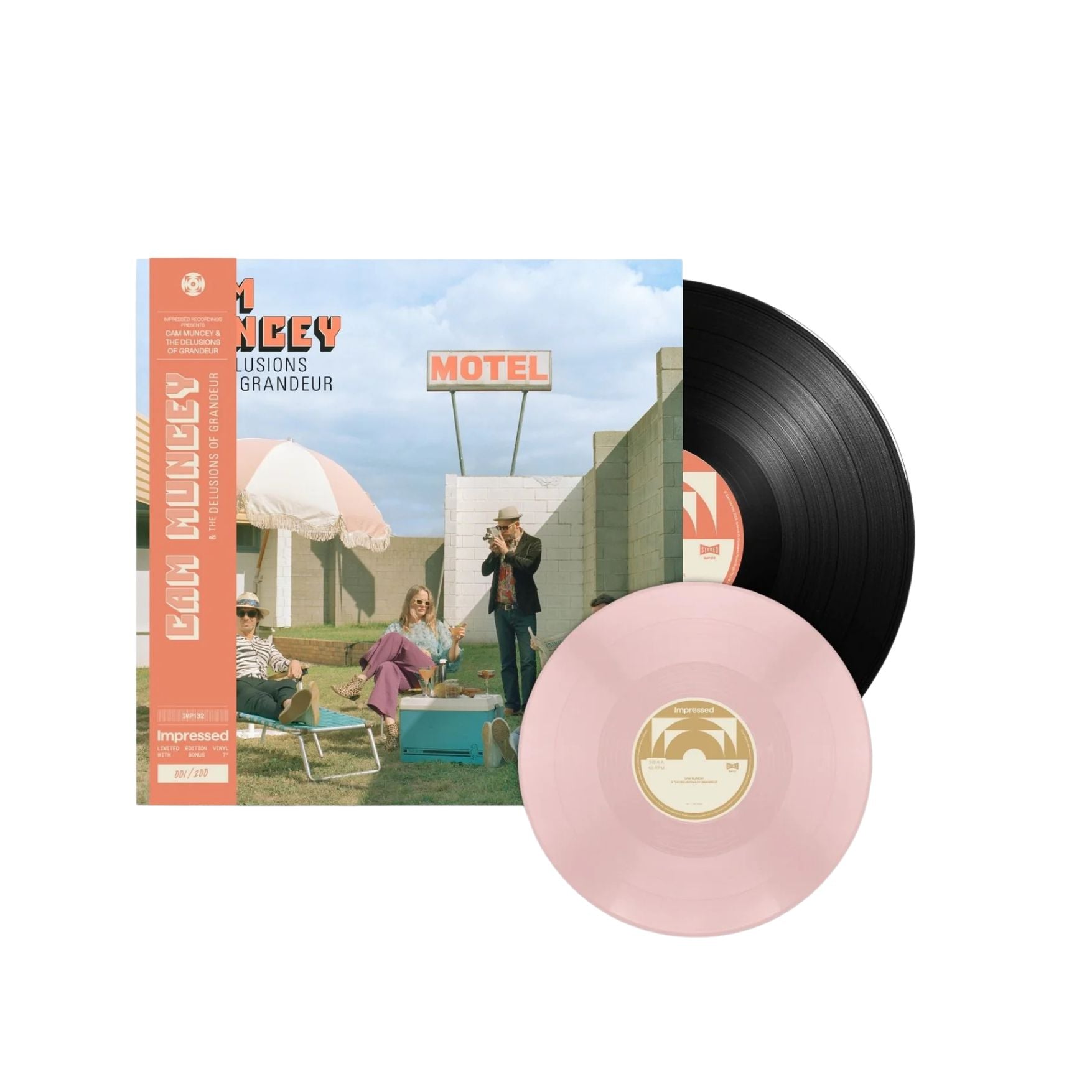 Cam Muncey & the Delusions of Grandeur - SELF-TITLED Exclusive Vinyl LP