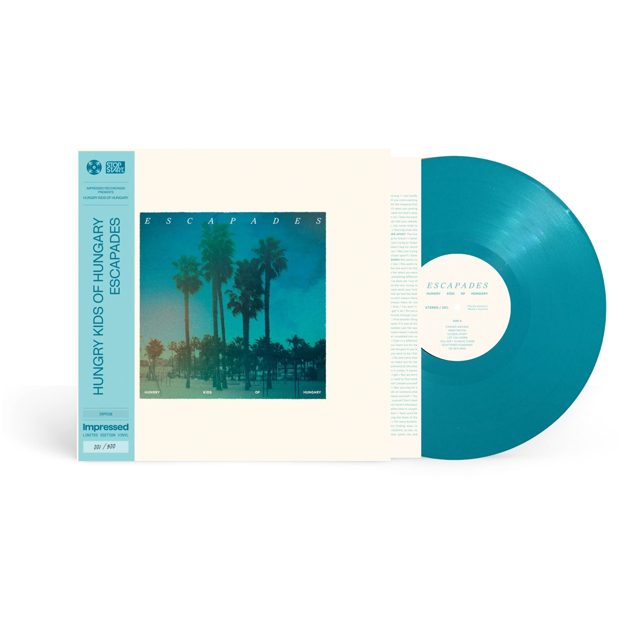 Hungry Kids of Hungary - Escapades - Exclusive Vinyl LP