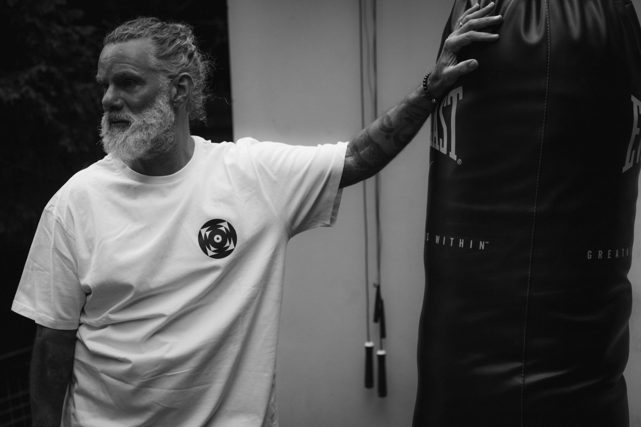 Limited Edition Impressed T-Shirt (Antique White) - Original Basic Logo Drop IMPMERCH001