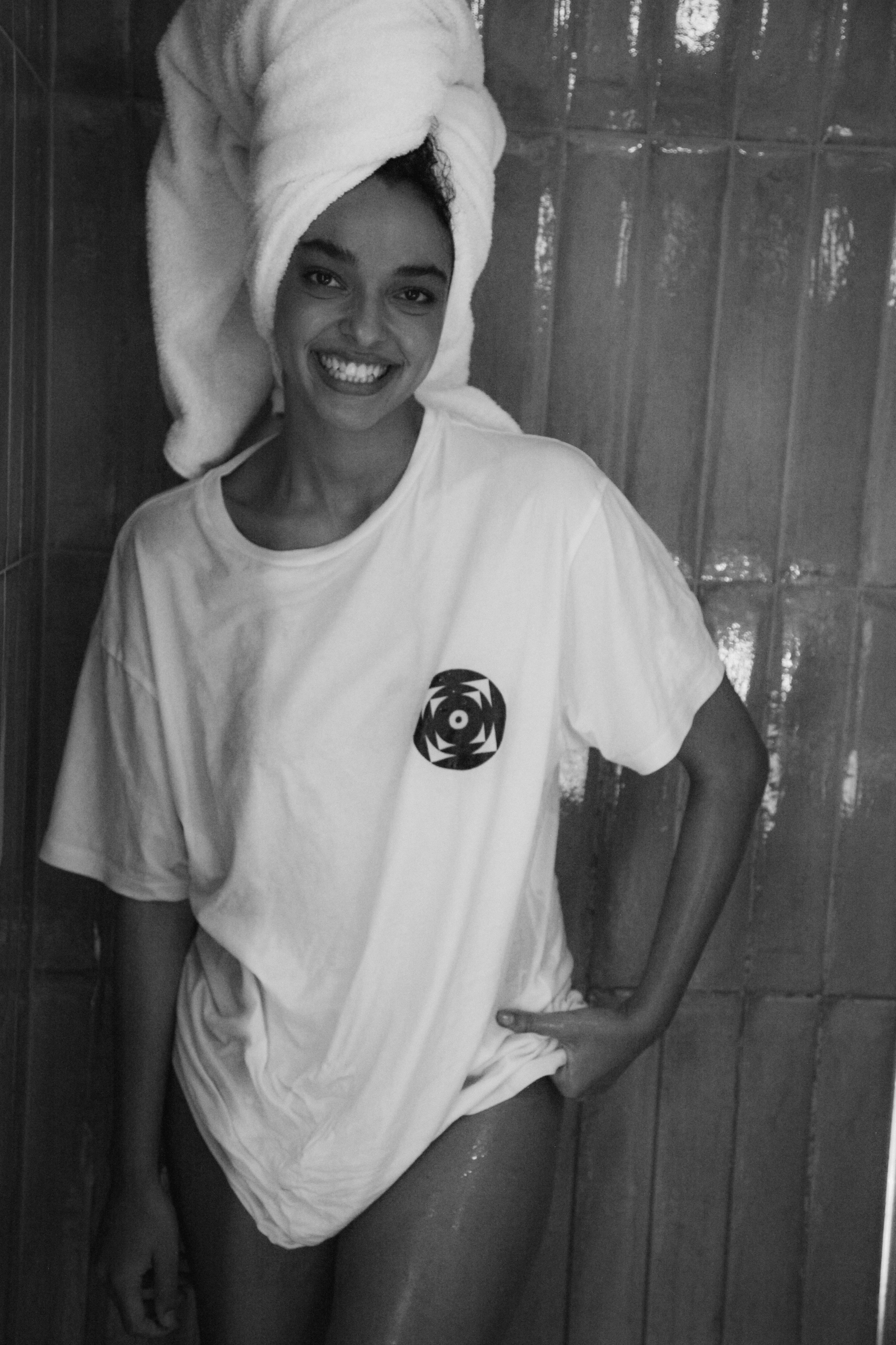 Limited Edition Impressed T-Shirt (Antique White) - Original Basic Logo Drop IMPMERCH001