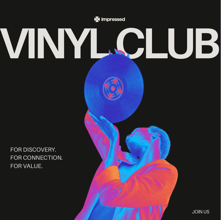 IMP049 Vinyl Club - AUGUST RECORD - BONNIESONGS Heavyweight Vinyl LP