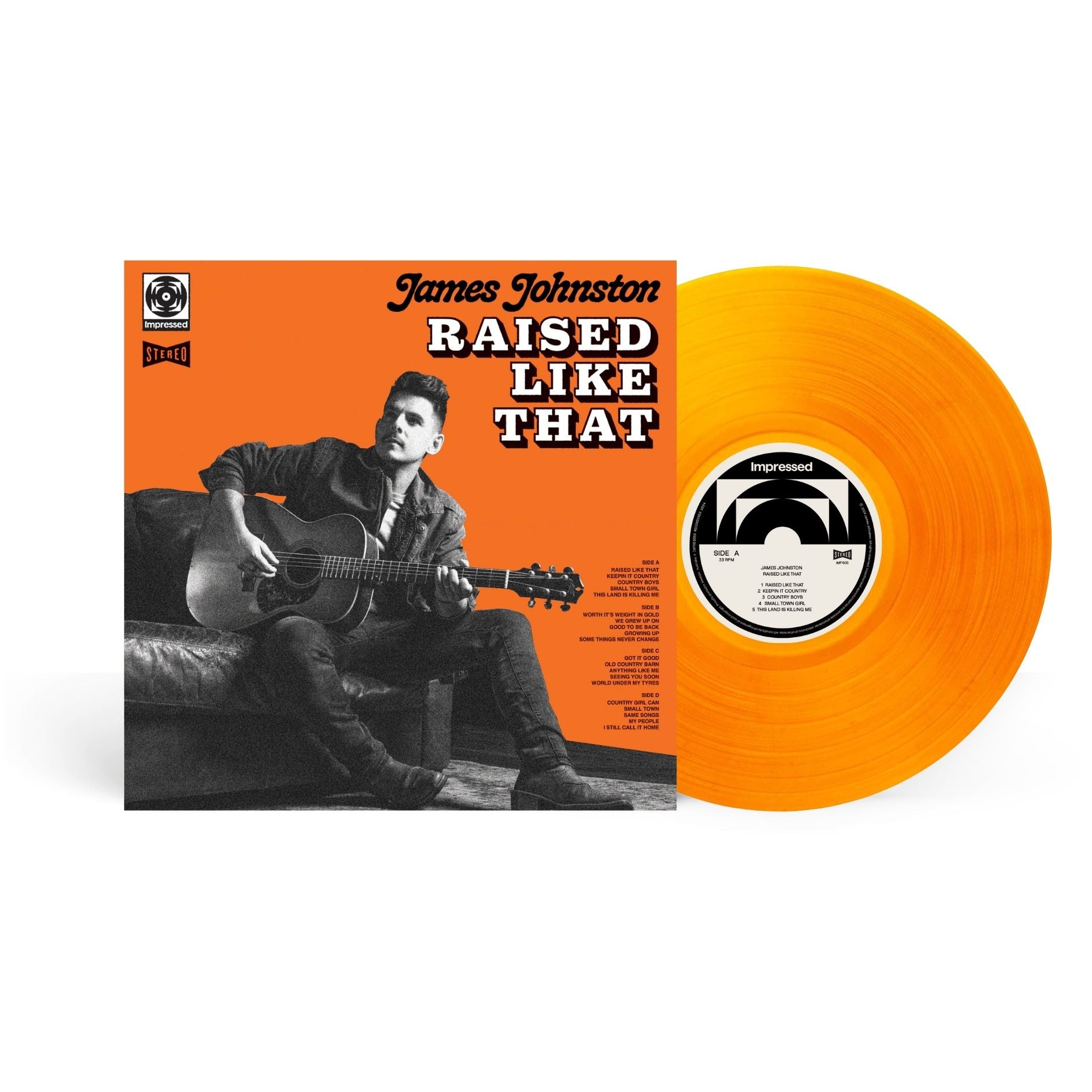 James Johnston - Raised Like That - Vinyl Double LP