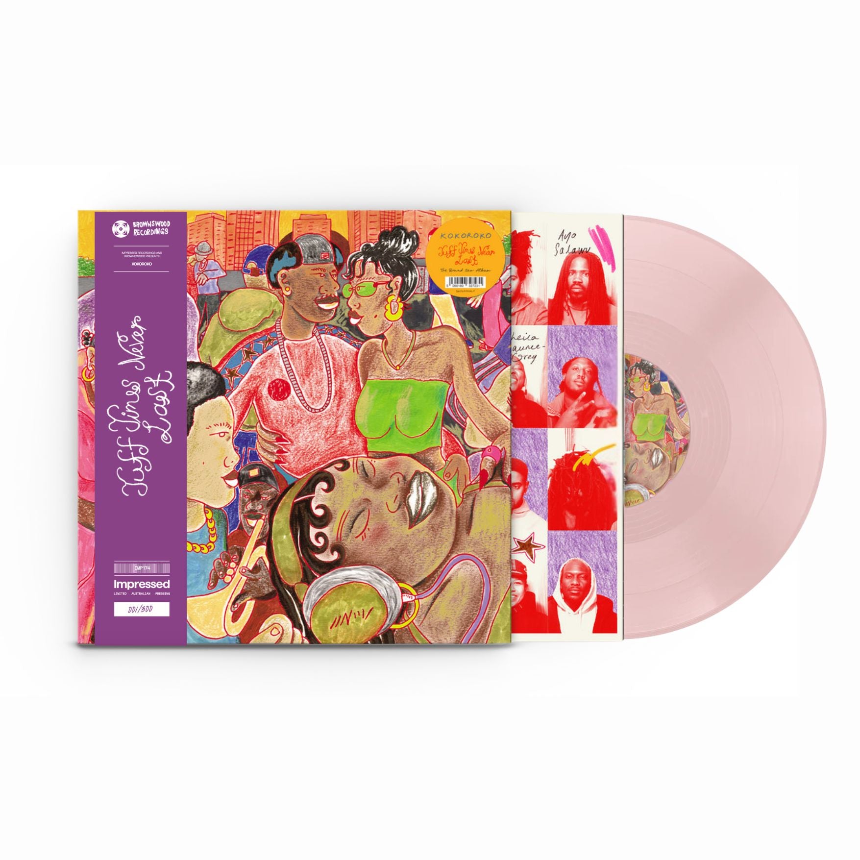 Kokoroko - Tuff Times Never Last - Australian exclusive Vinyl LP