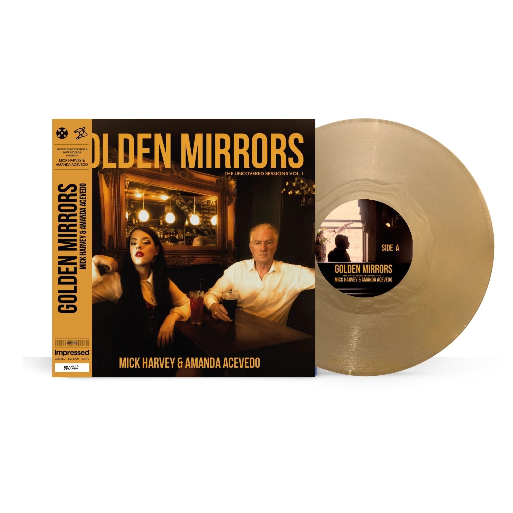 Mick Harvey & Amanda Acevedo - Golden Mirrors Exclusive Vinyl LP