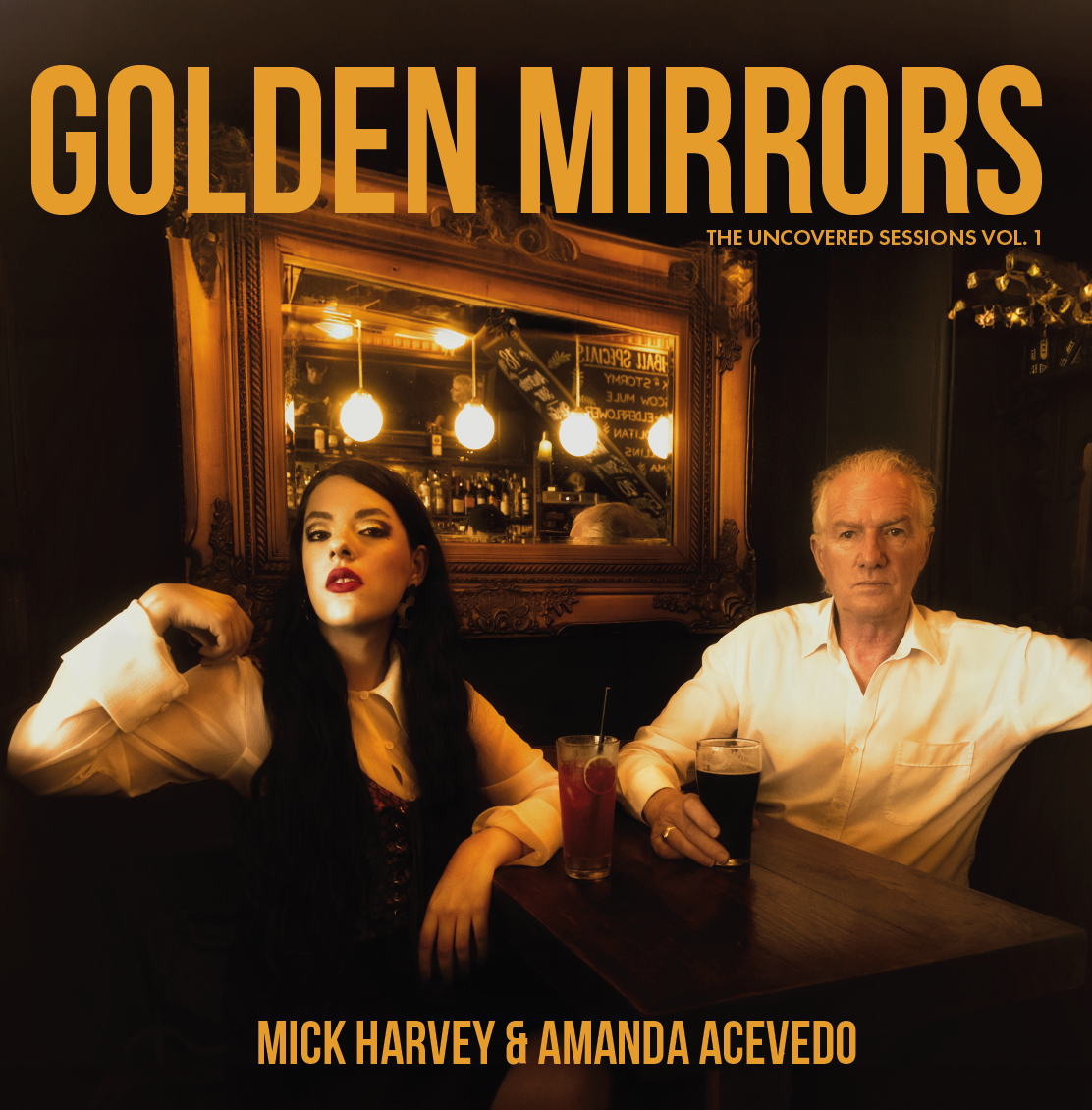 Mick Harvey & Amanda Acevedo - Golden Mirrors Exclusive Vinyl LP