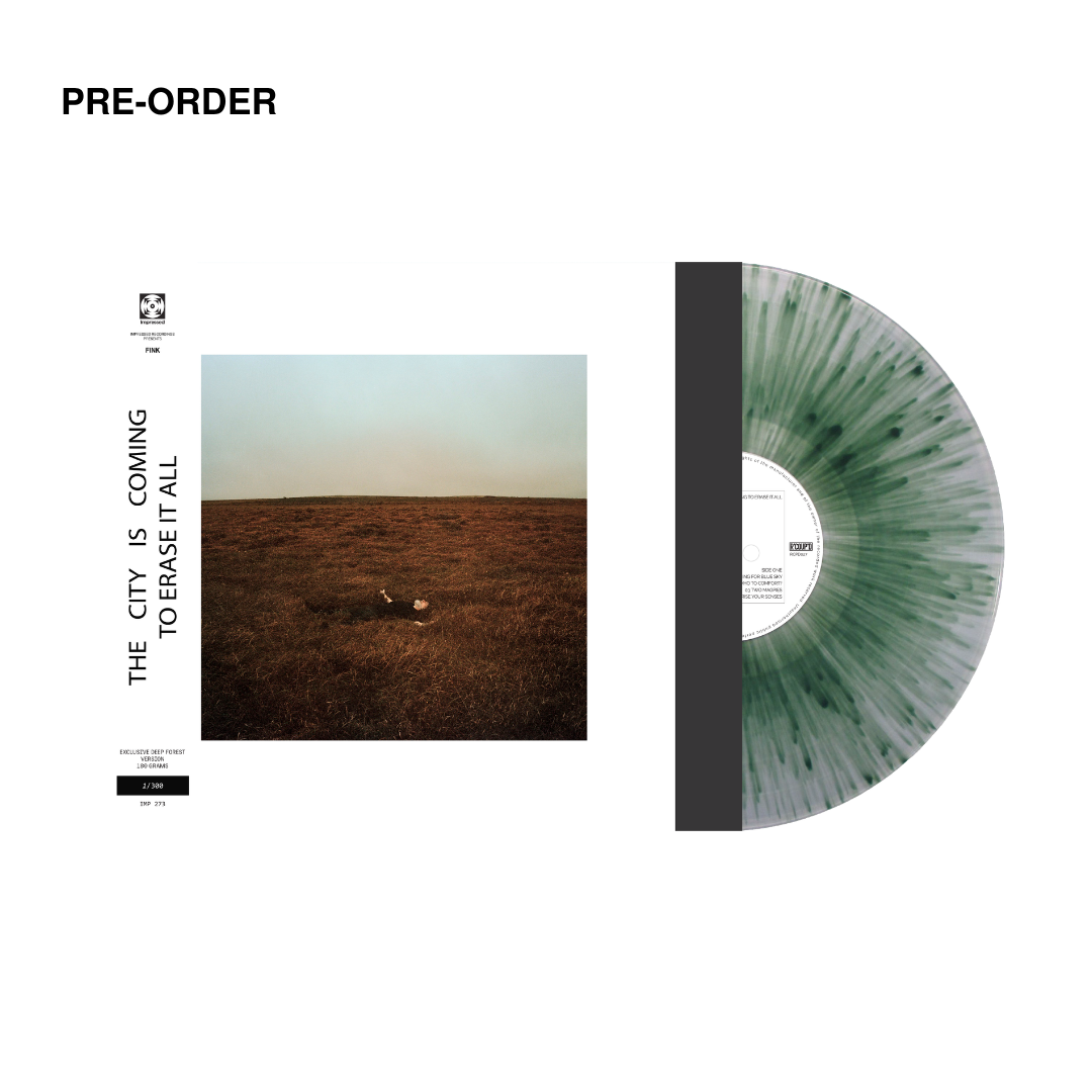 FINK - THE CITY IS COMING TO ERASE IT ALL - EXCLUSIVE AUSTRALIAN VINYL LP