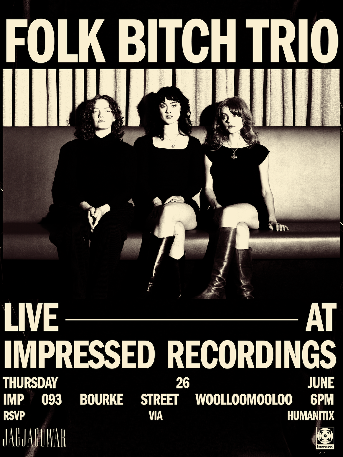 Folk Bitch Trio - Now Would Be A Good Time Vinyl LP