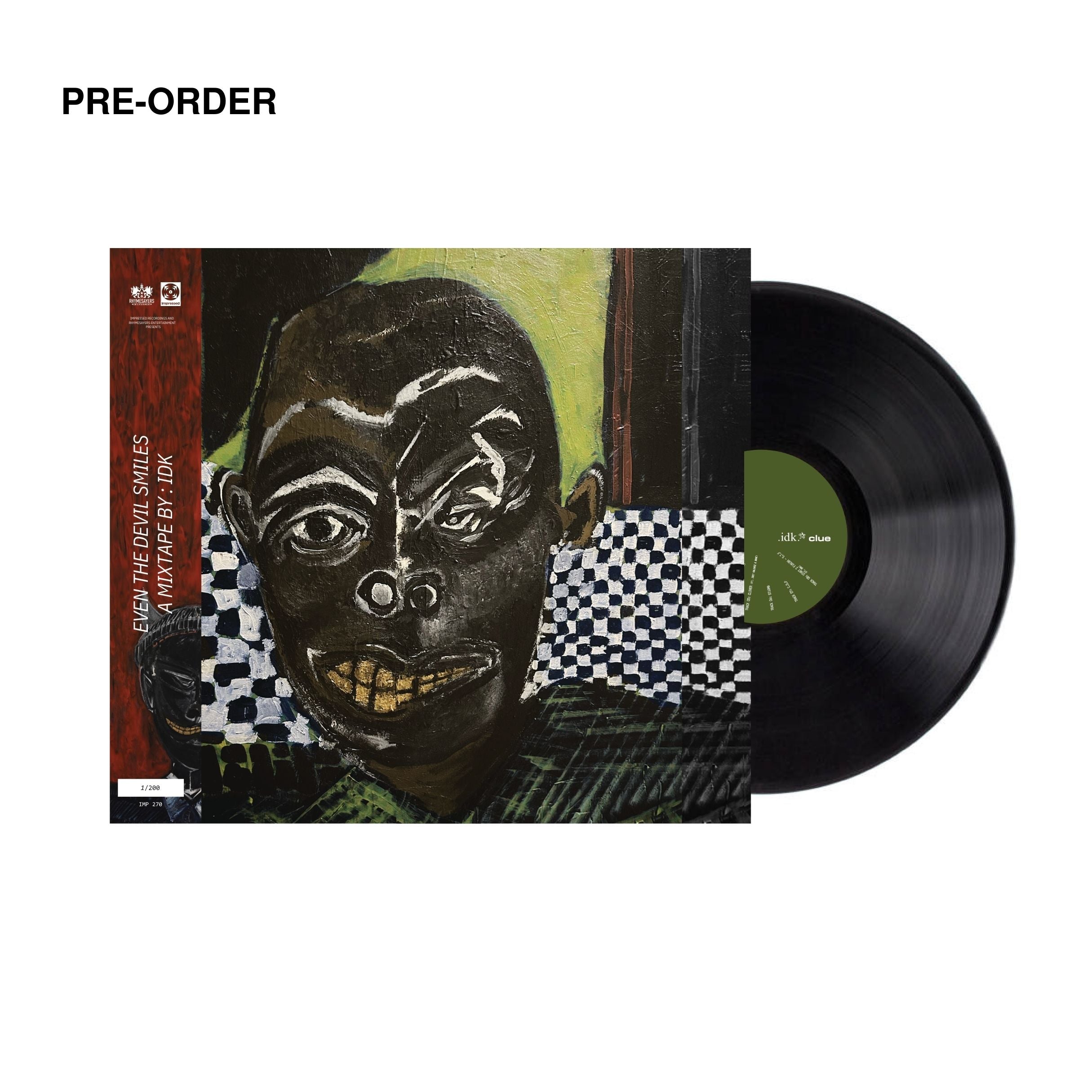 IDK Record with Exclusive Obi strip from Impressed