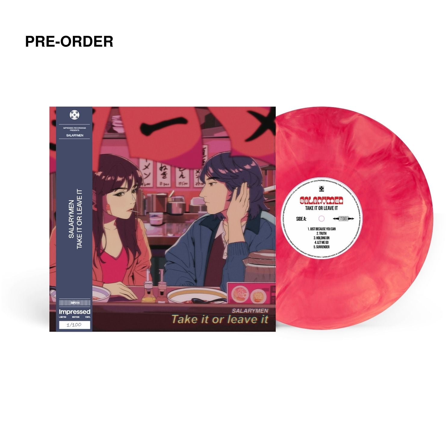 SALARYMEN - TAKE IT OR LEAVE IT - VINYL LP