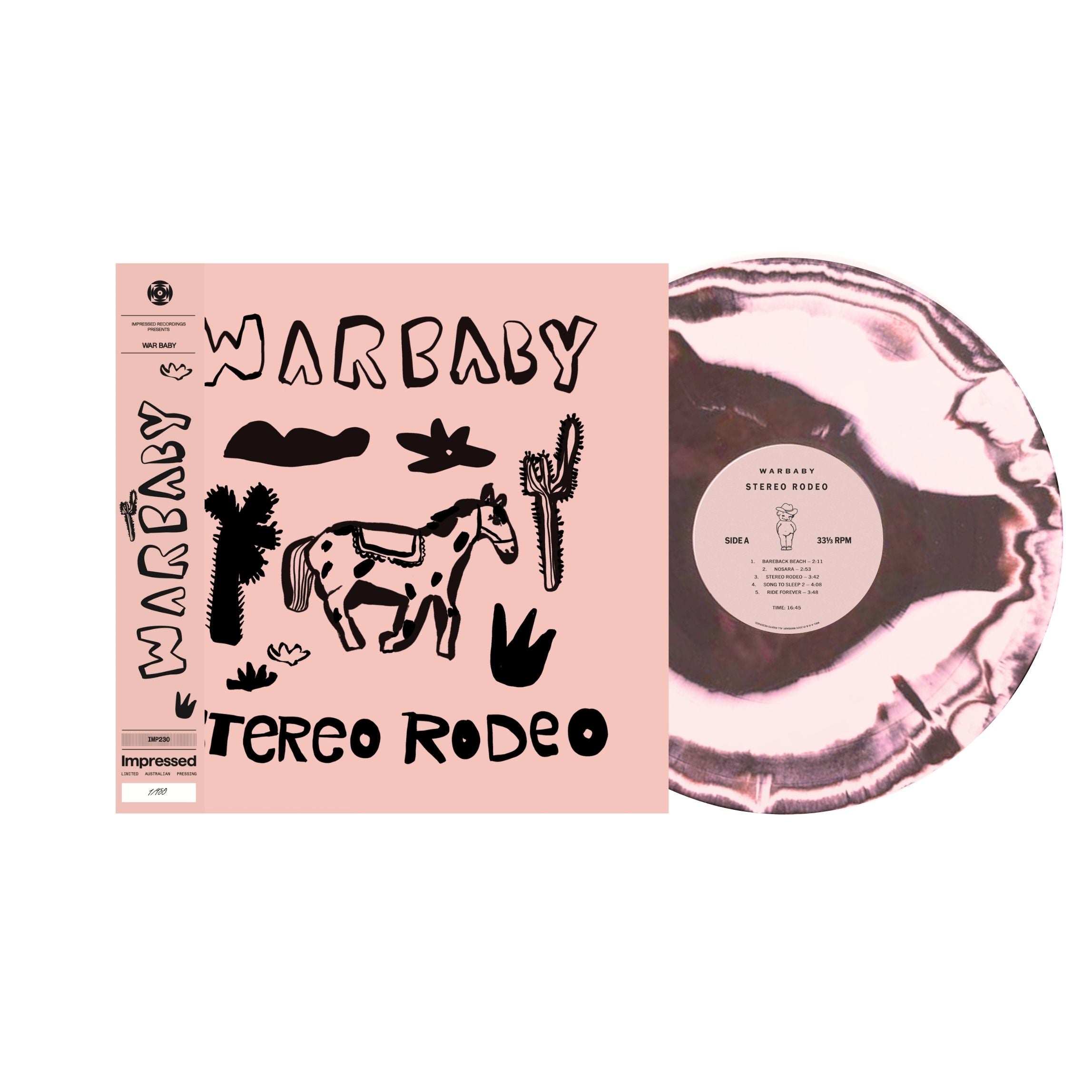 WARBABY - STEREO RODEO - VINYL LP