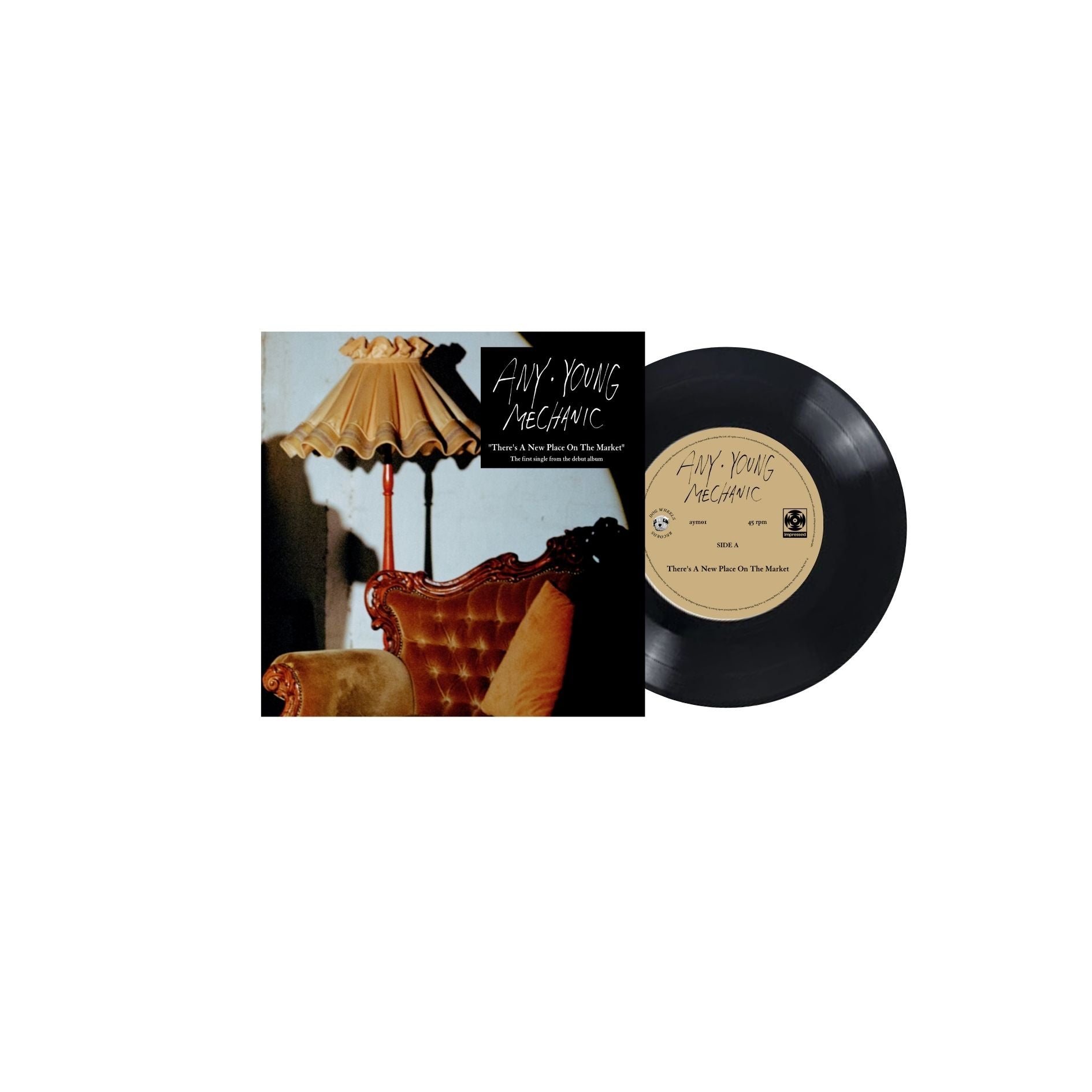 Any Young Mechanic - There's A New Place On The Market - 7" Vinyl