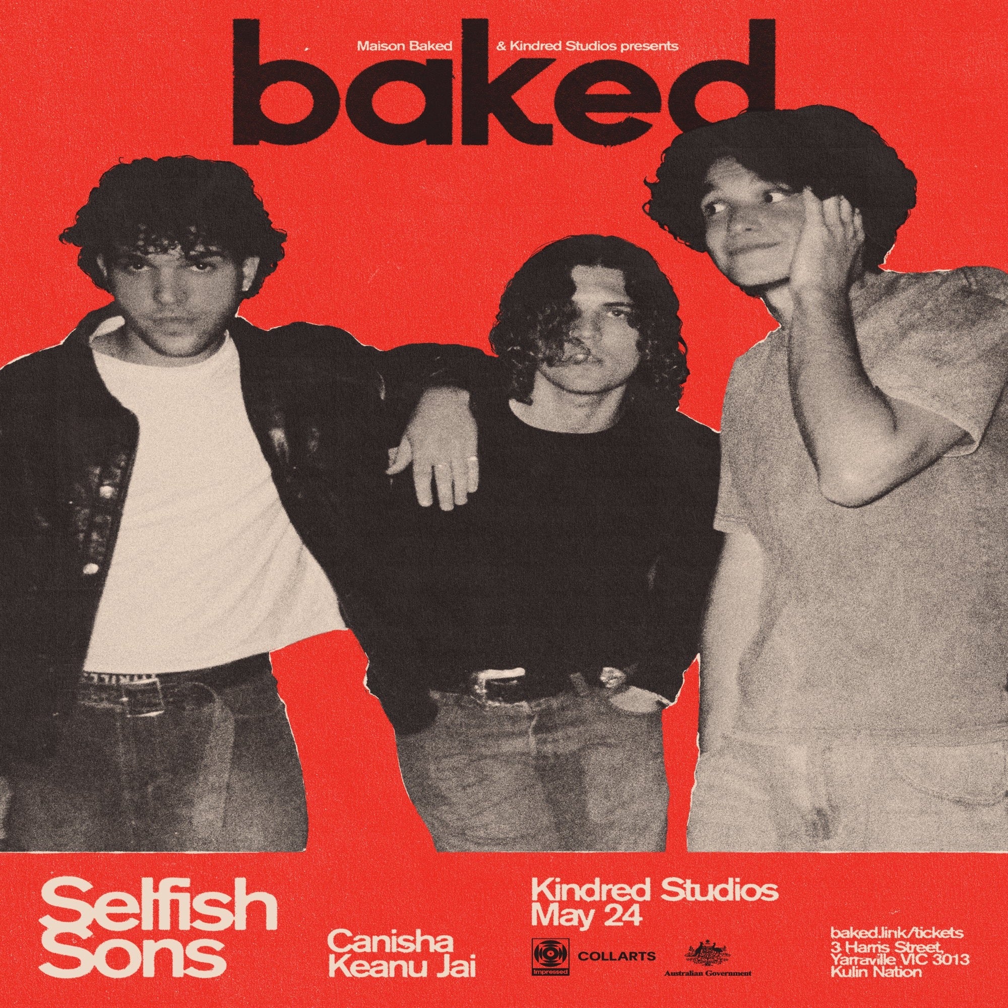 Selfish Sons - Live at Kindred Studios - Vinyl LP