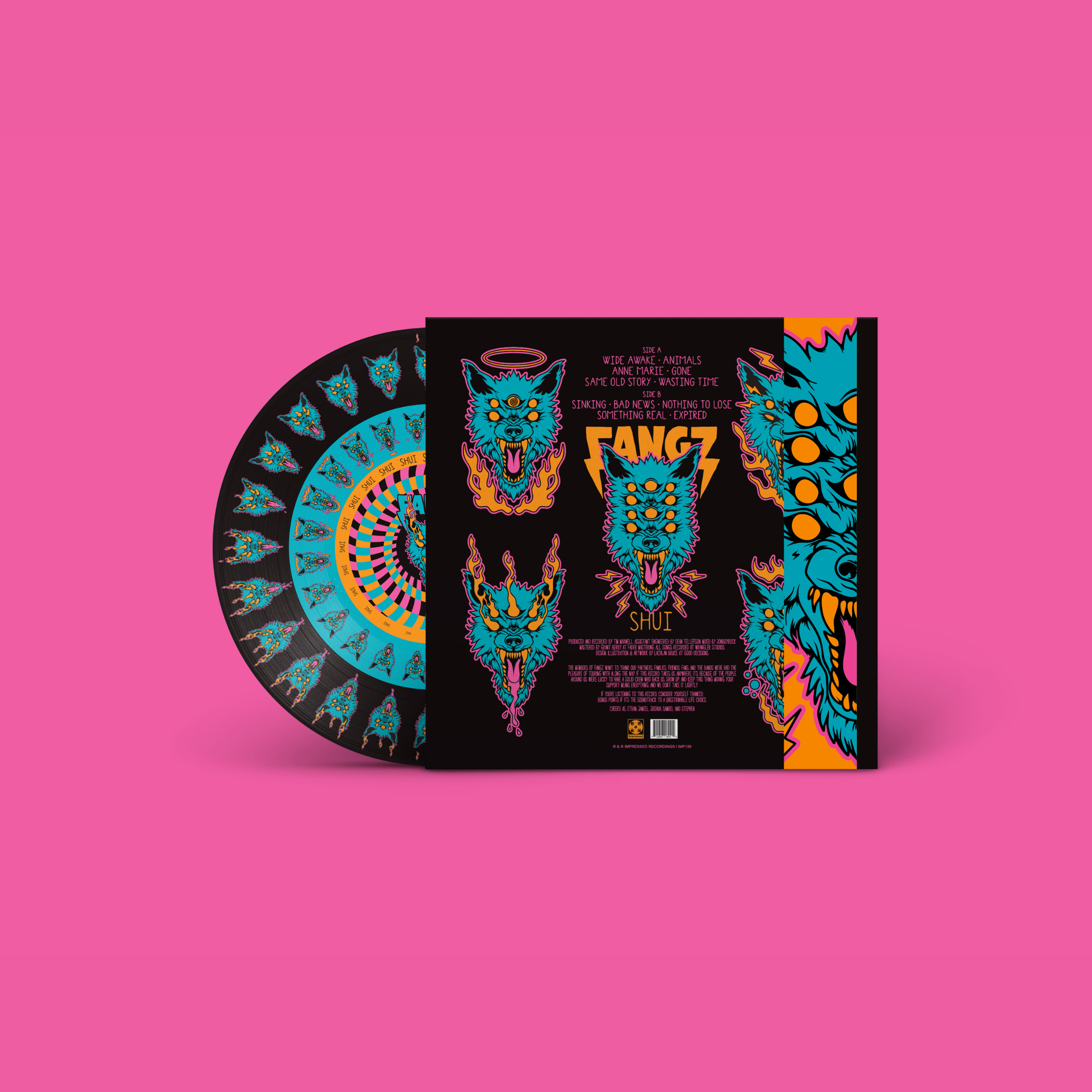 Fangz - Shui - Zoetrope - Vinyl LP