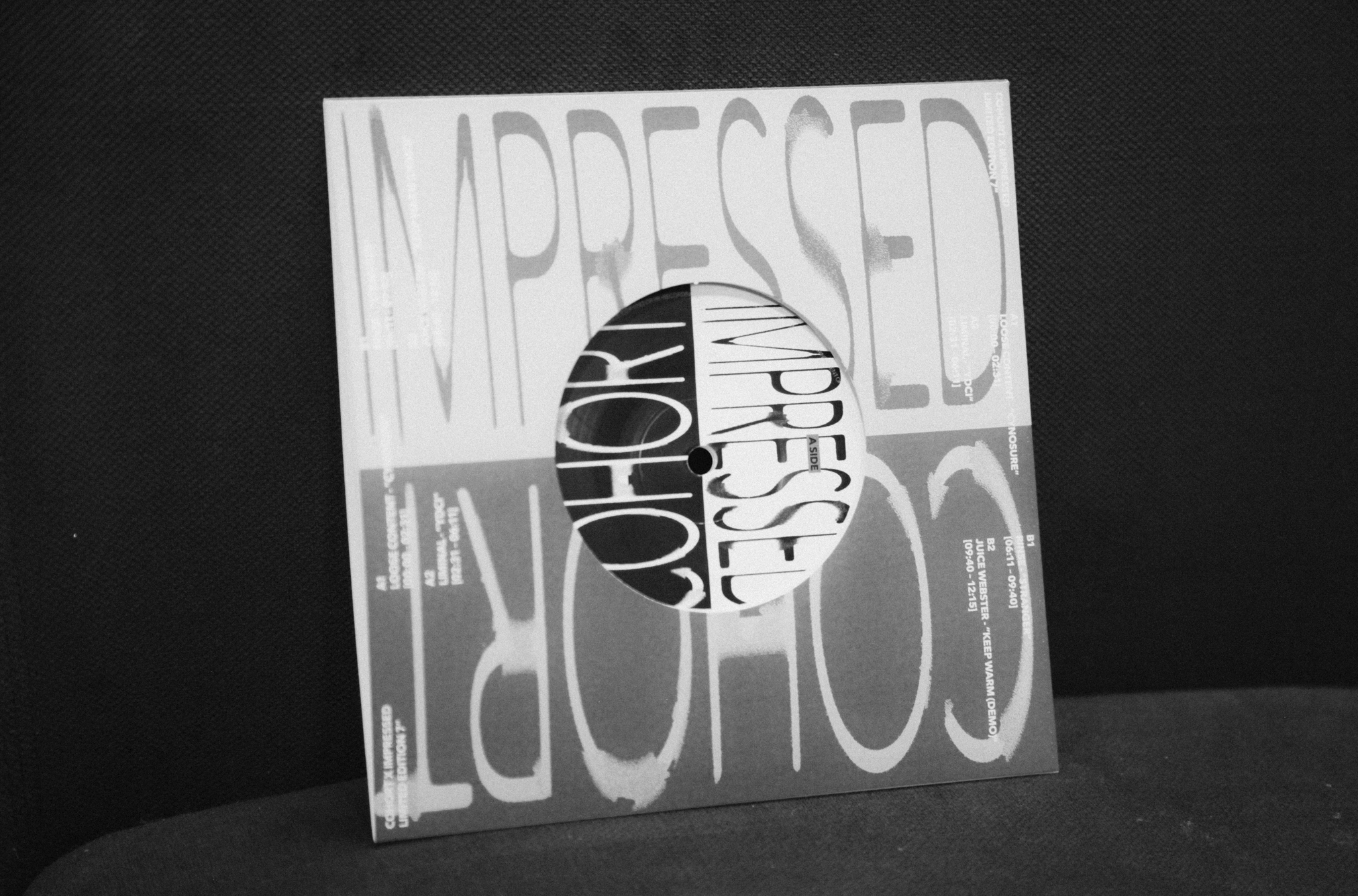 Impressed x Cohort - 33rpm Showcase - 7" Vinyl
