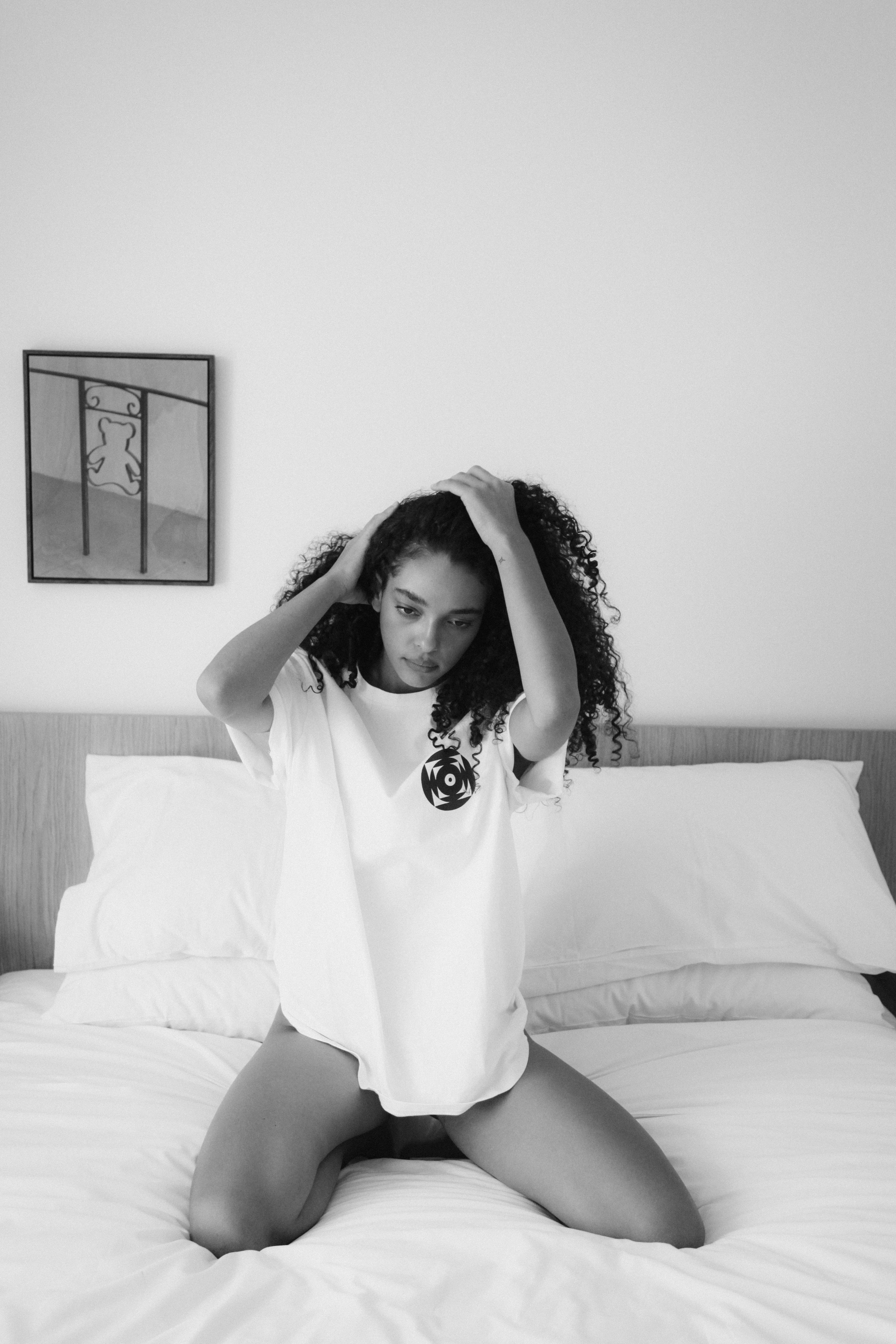 Limited Edition Impressed T-Shirt (Antique White) -  Original Basic Logo Drop IMPMERCH001