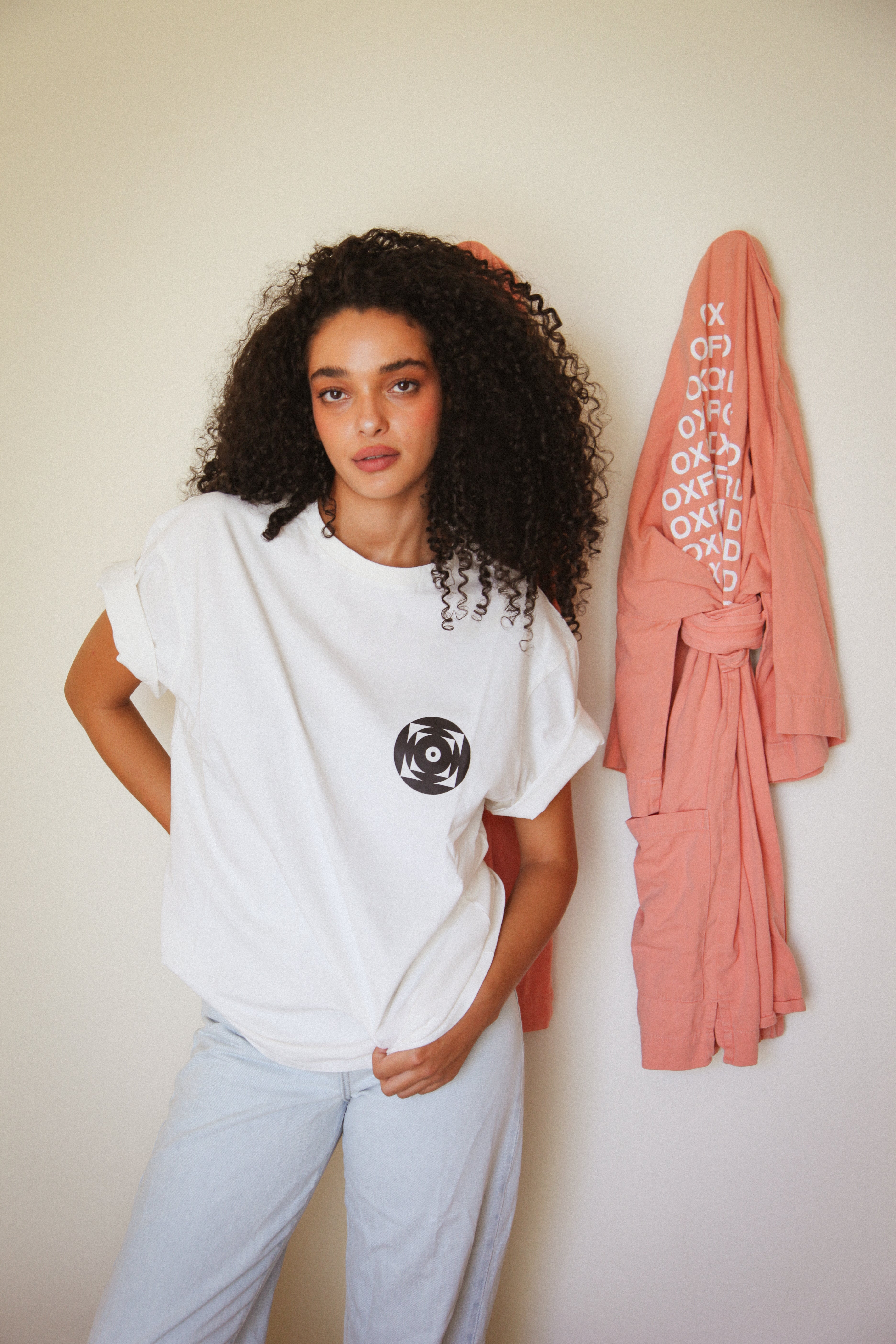 Limited Edition Impressed T-Shirt (Antique White) -  Original Basic Logo Drop IMPMERCH001