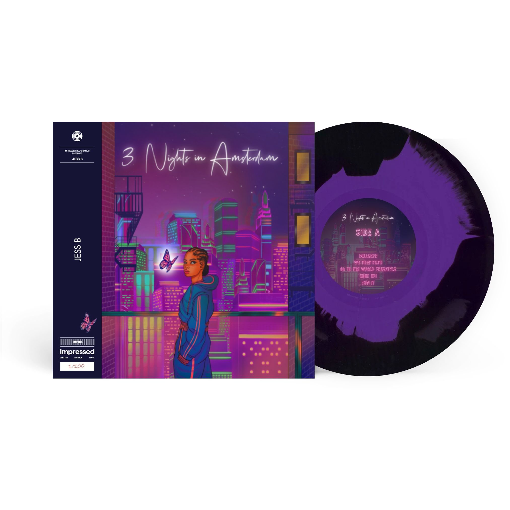 JESSB - 3 NIGHTS IN AMSTERDAM - VINYL EP