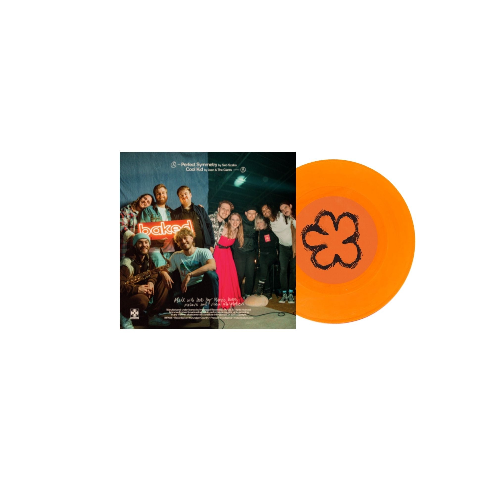 Joan & The Giants/Seb Szabo - Live in Collingwood 7" Vinyl