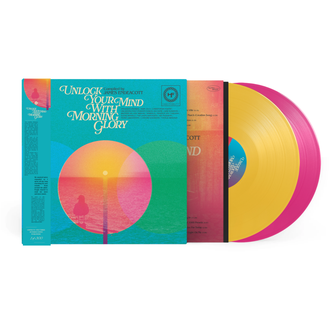UNLOCK YOUR MIND WITH MORNING GLORY - Compiled by James Endeacott - Double Vinyl LP