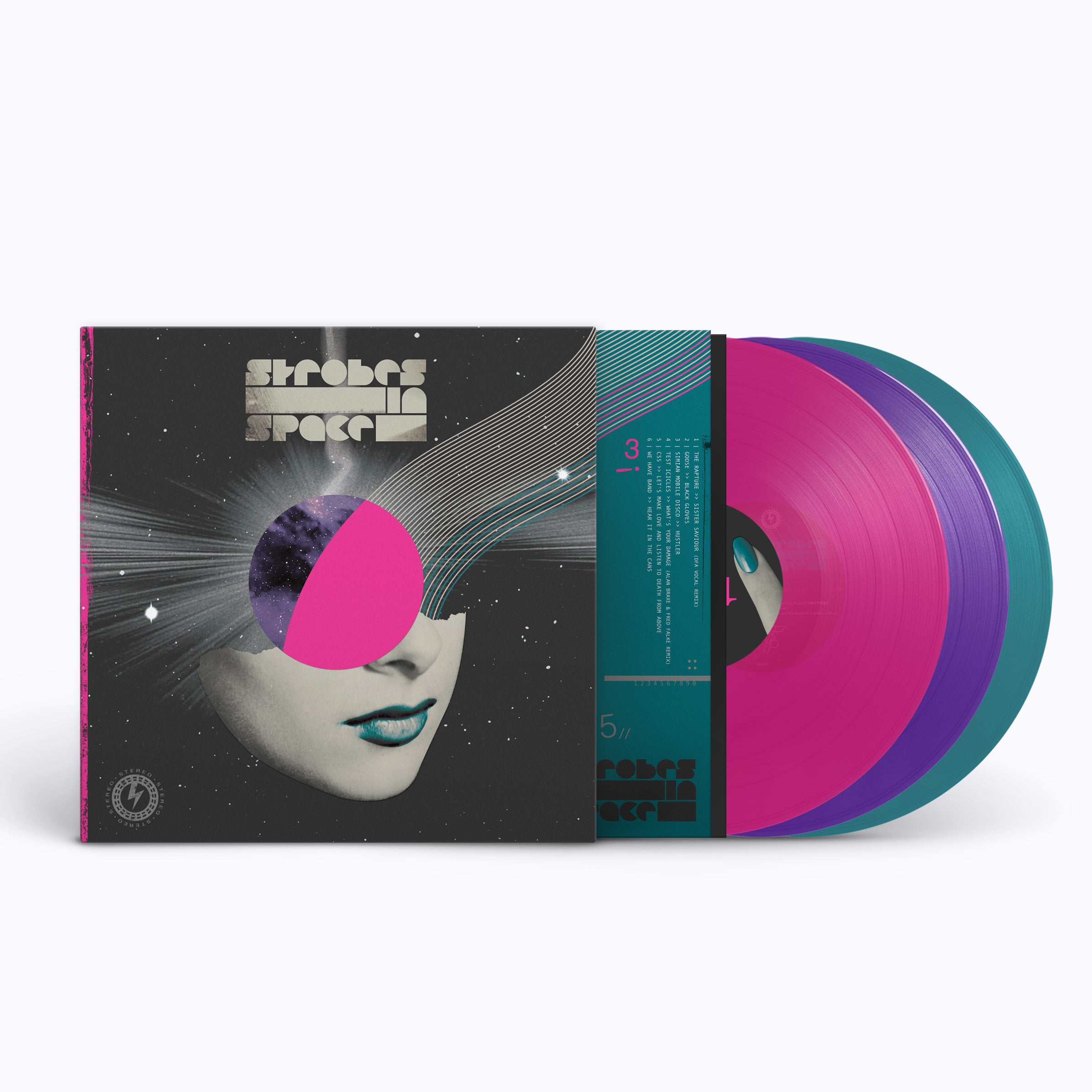 Strobes In Space - Indie Sleaze, Nu Rave & Future Disco - Australian Exclusive Vinyl 3LPs