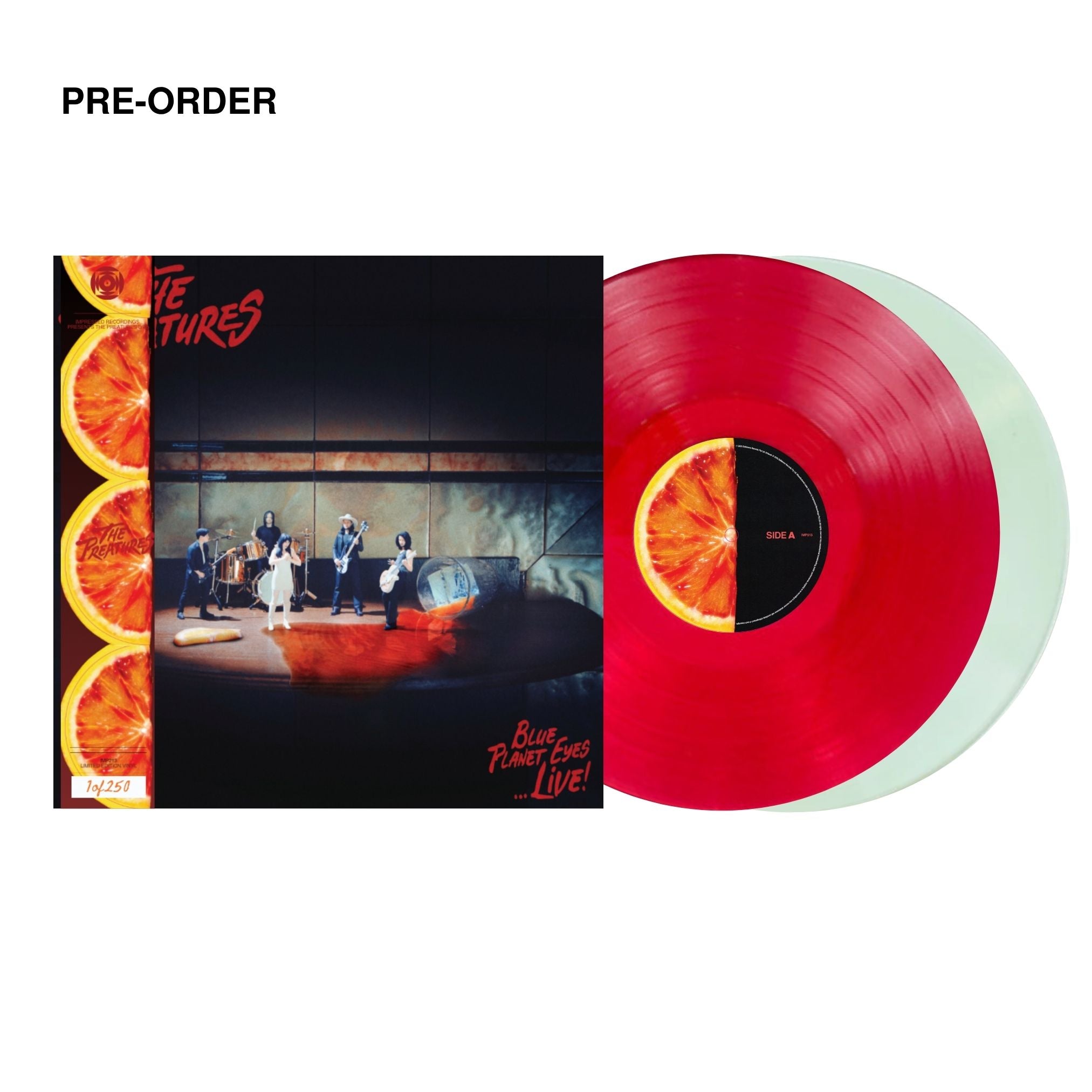 THE PREATURES - BLUE PLANET EYES... LIVE! - DOUBLE VINYL LP