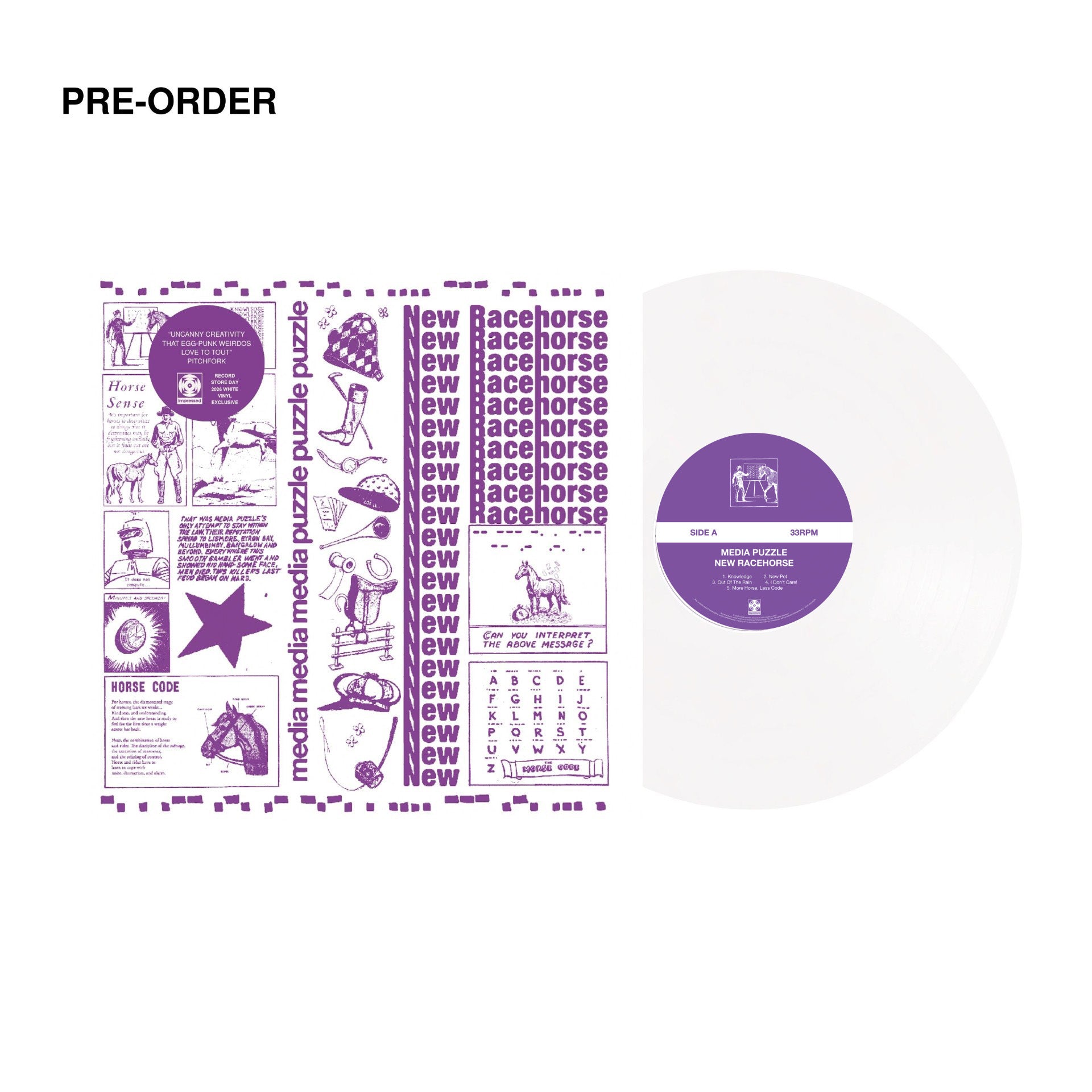 Media Puzzle - New Racehorse - VINYL LP RSD Exclusive
